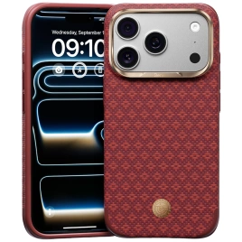 Чехол Benks ArmorGrid Edge X9 Case with Kevlar для iPhone 18 Pro Max Sawy Red (C.K.FL.AP.RD.X070)