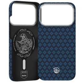 Чехол Benks ArmorGrid Pro Case Kevlar для iPhone 18 Pro Max Blue (C.K.FL.AP.BE.B073)