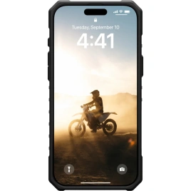 Чехол UAG MagSafe Pathfinder Clear для iPhone 16 Pro Ice/Silver