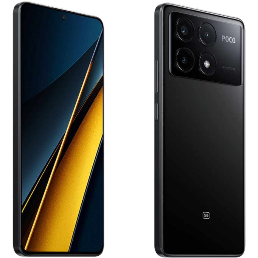 Смартфон Xiaomi Poco X6 Pro 5G 12/512Gb Black EAC фото 2
