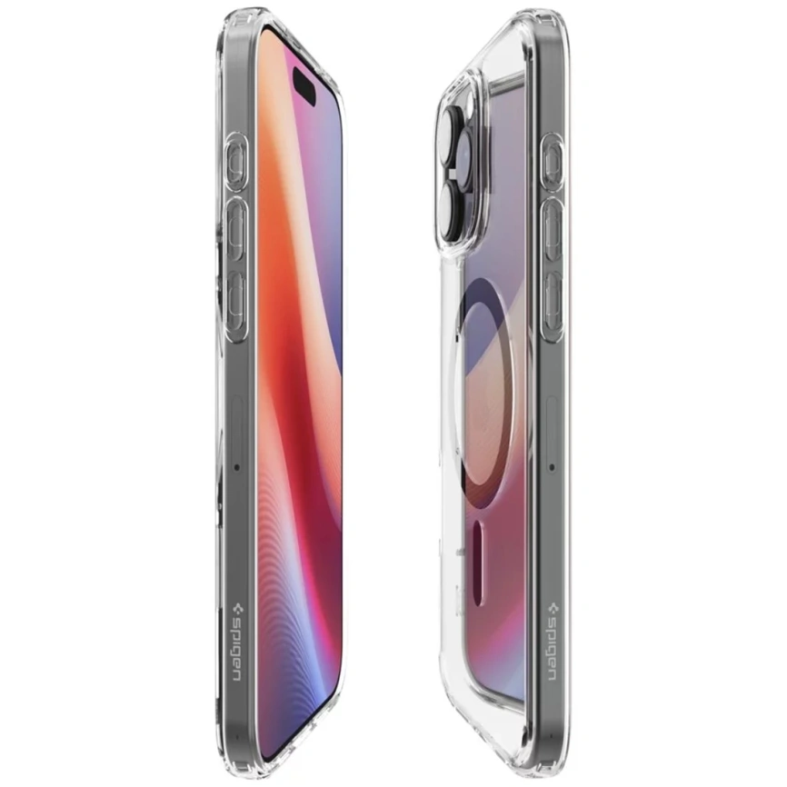 Чехол Spigen Ultra Hybrid MagSafe для iPhone 16 Pro (ACS08130) Graphite фото 2