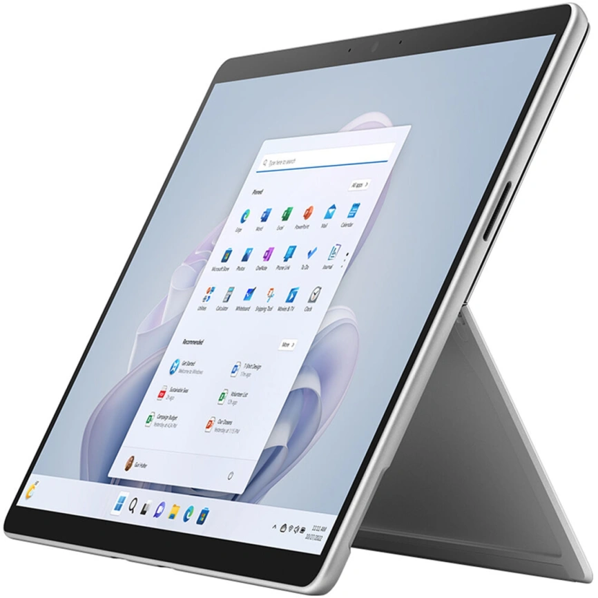 Планшет Microsoft Surface Pro 9 i5/8Gb/128Gb Platinum (QC8-00001) фото 1
