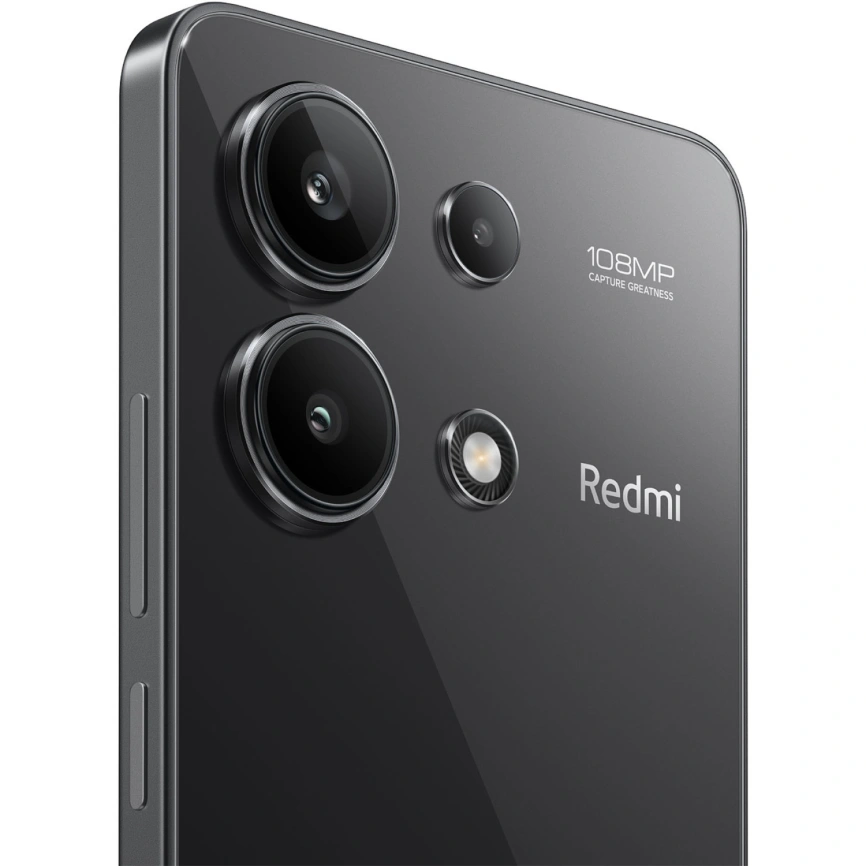 Смартфон Xiaomi Redmi Note 13 4G 6/128Gb (NFC) Midnight Black EAC фото 2