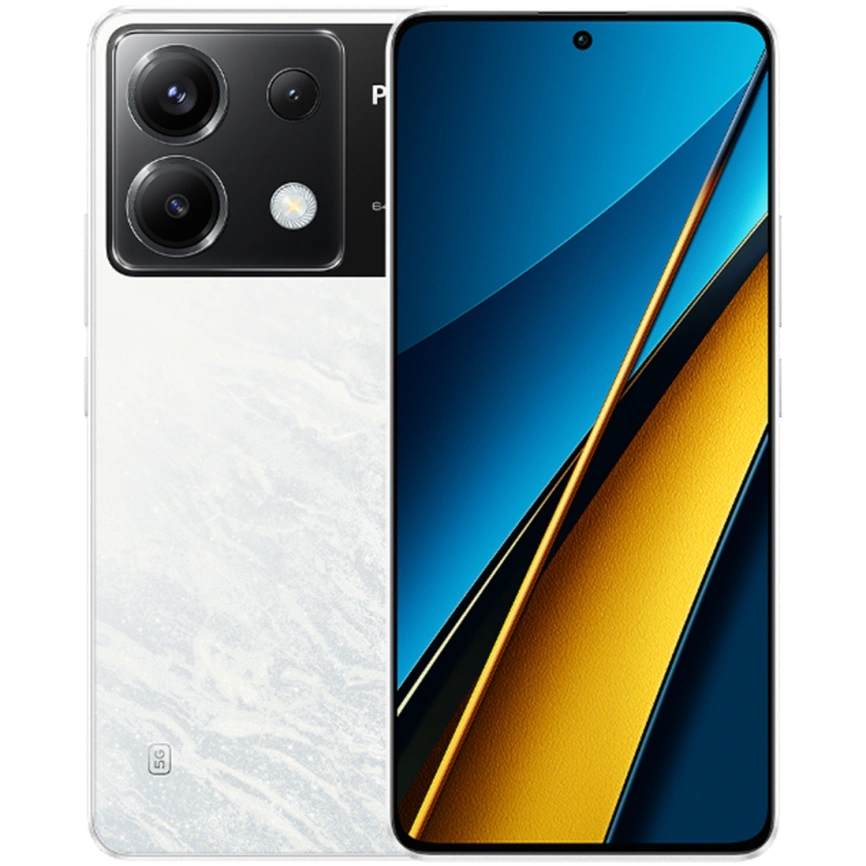 Смартфон Xiaomi Poco X6 5G 12/256Gb White Global Version фото 1