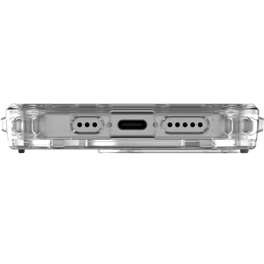 Чехол UAG с поддержкой MagSafe Plyo для iPhone 15 Pro Max Ice/Gold (114305114381) фото 3