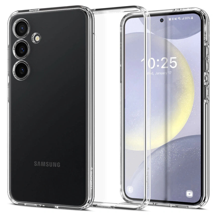 Чехол Spigen Liquid Crystal для Galaxy S24 Plus (ACS07323) Crystal Clear фото 1