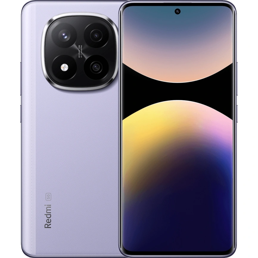 Смартфон Xiaomi Redmi Note 14 Pro Plus 5G 12/512Gb Lavender Purple Global Version фото 1