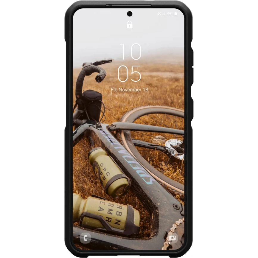Чехол UAG Metropolis LT для Samsung Galaxy S25 с MagSafe Kevlar Black фото 3