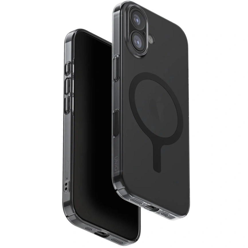 Чехол Uniq AirSuit Ultra Slim Case with MagClick для iPhone 17 Glossy Smoke фото 1