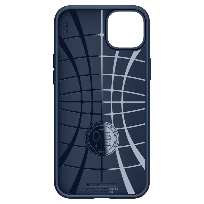 Чехол Spigen Liquid Air для iPhone 14 Plus (ACS04892) Navy Blue фото 11