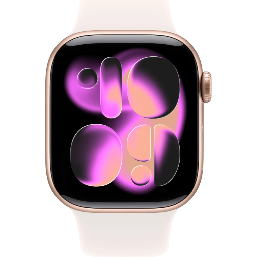Смарт-часы Apple Watch Series 11 42mm Rose Gold Aluminium Case with Light Blush Sport Band S/M фото 3