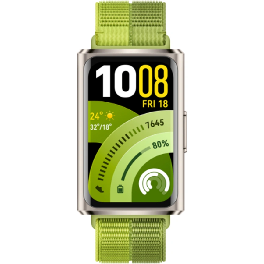 Фитнес-браслет Huawei Band 11 Pro Aluminium Case Green (55020GUT) фото 2