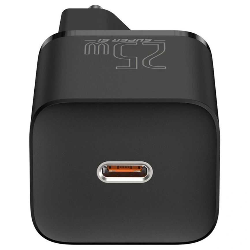 Сетевое зарядное устройство Baseus 25W USB-C TZCCSUP-L01 Black фото 2