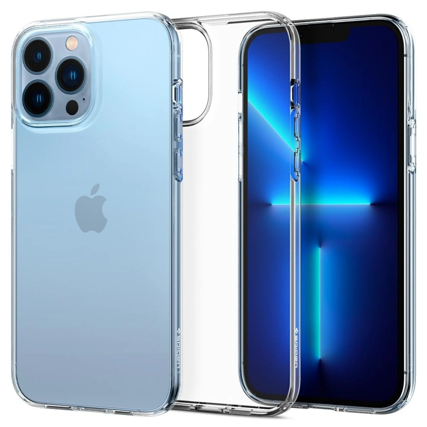 Чехол Spigen Liquid Crystal для iPhone 13 Pro (ACS03254) Crystal Clear фото 6