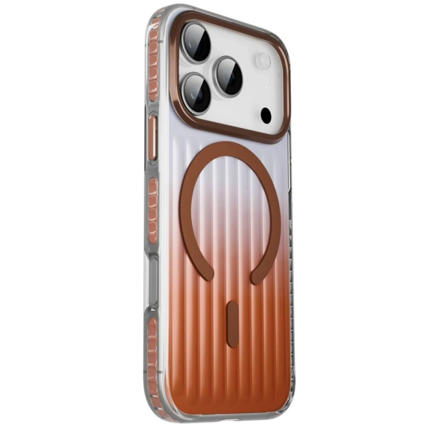 Чехол Gurdini Ocean Case Transparent для iPhone 18 Pro Max Bronze фото 1