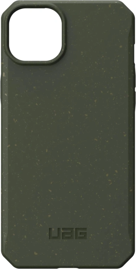 Чехол UAG Biodegradable Outback для iPhone 14 Olive фото 1