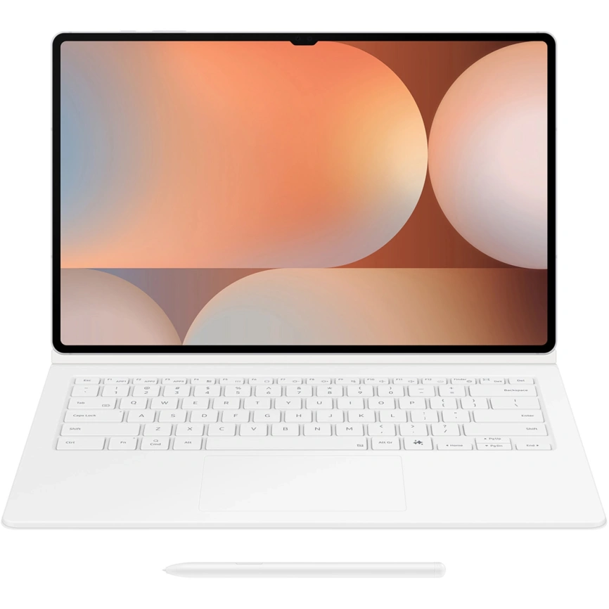 Чехол-клавиатура Samsung Book Cover Keyboard AI Key для Galaxy Tab S10 Ultra/S9 Ultra White (EF-DX925UW) фото 8