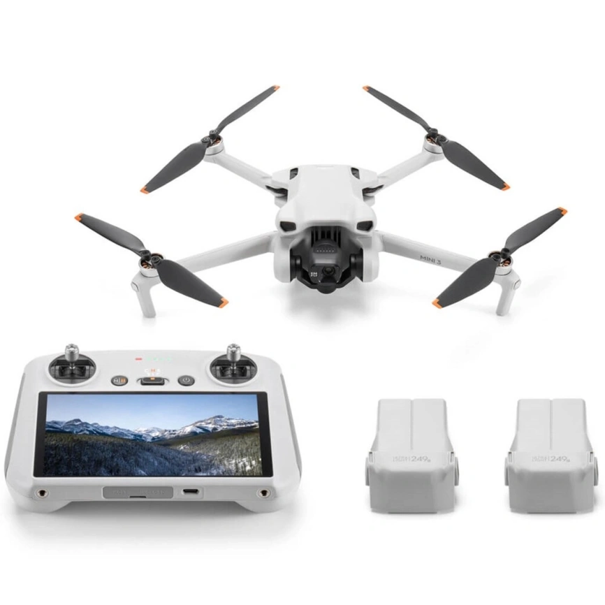 Квадрокоптер DJI Mini 3 Fly More Combo Plus (DJI RC) фото 1