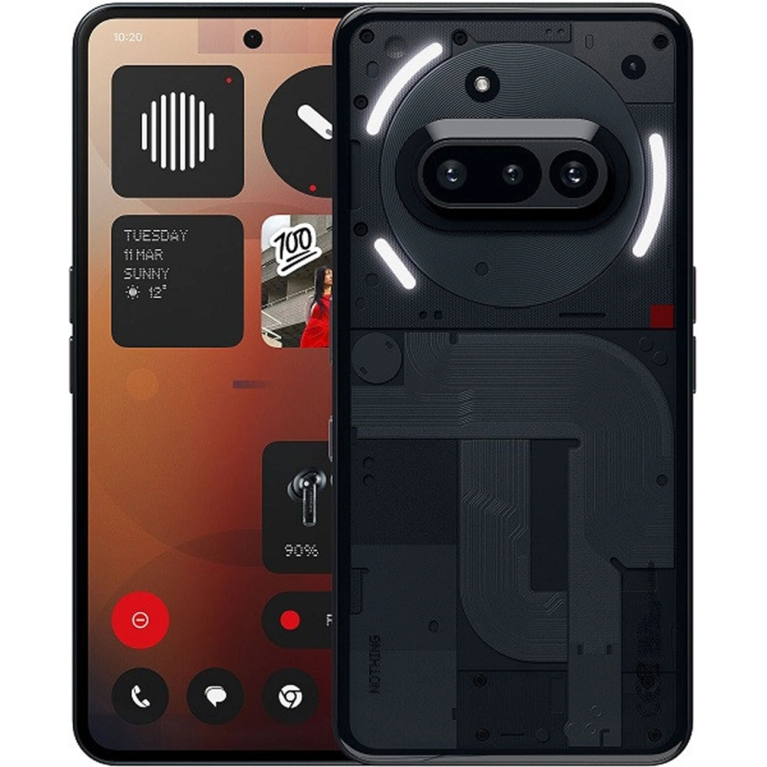 Смартфон Nothing Phone (3A) 8/128Gb Black фото 1
