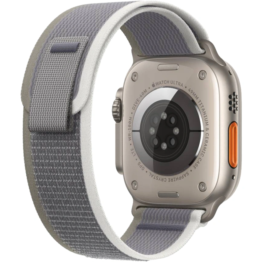 Ремешок Apple Watch Ultra 49mm Green/Gray Trail Loop M/L фото 1