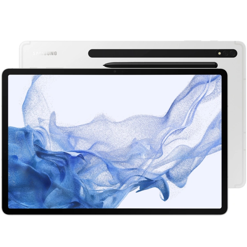 Планшет Samsung Galaxy Tab S8+ Wi-Fi 256Gb Silver (SM-X800) фото 1