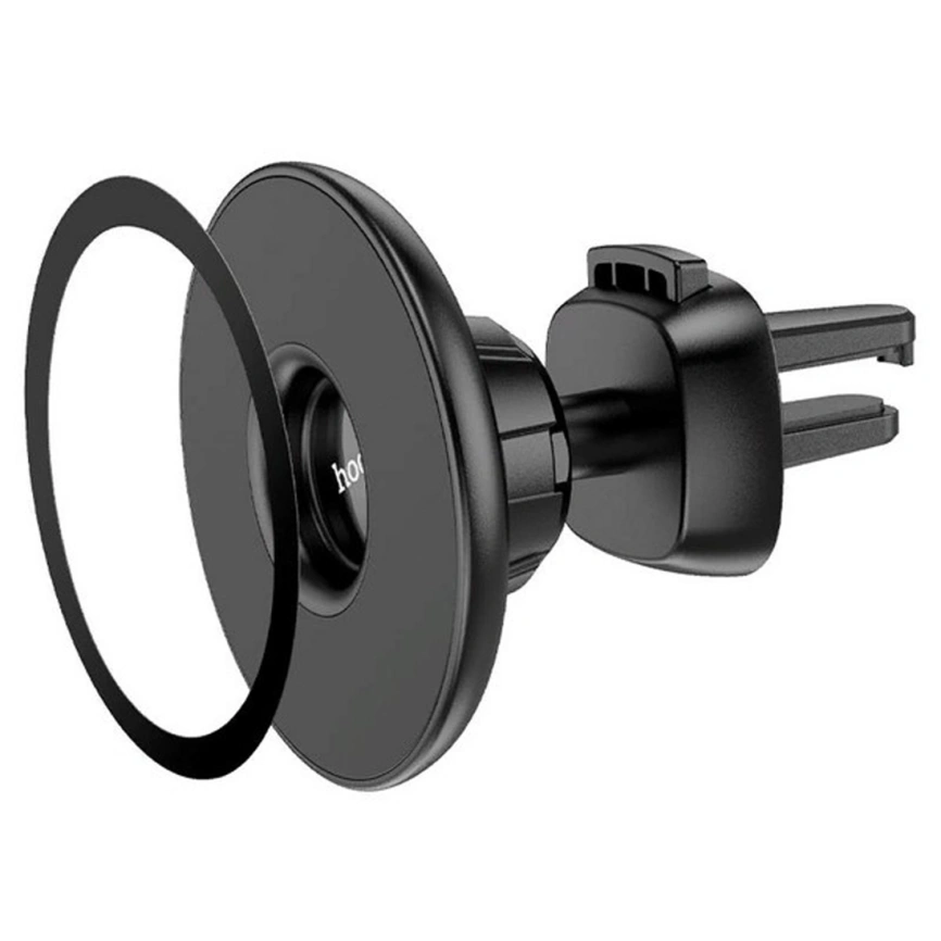 Автомобильный держатель Hoco CA112 Air Outlet Car Holder Black фото 3