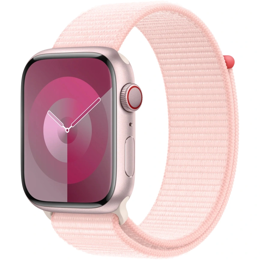 Ремешок Apple Watch 45mm Light Pink Sport Loop (MT5F3) фото 3