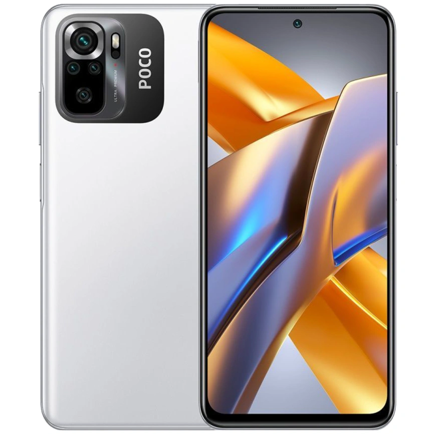 Смартфон XiaoMi Poco M5s 4/128GB White Global Version EAC фото 1
