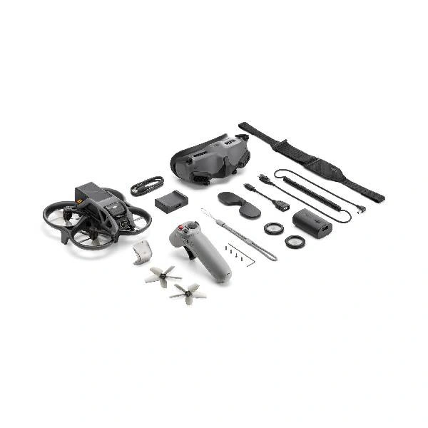 Квадрокоптер DJI Avata Pro-View Combo Gray фото 2