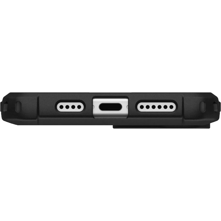 Чехол UAG MagSafe Metropolis LT Kevlar для iPhone 16 Plus Black фото 4