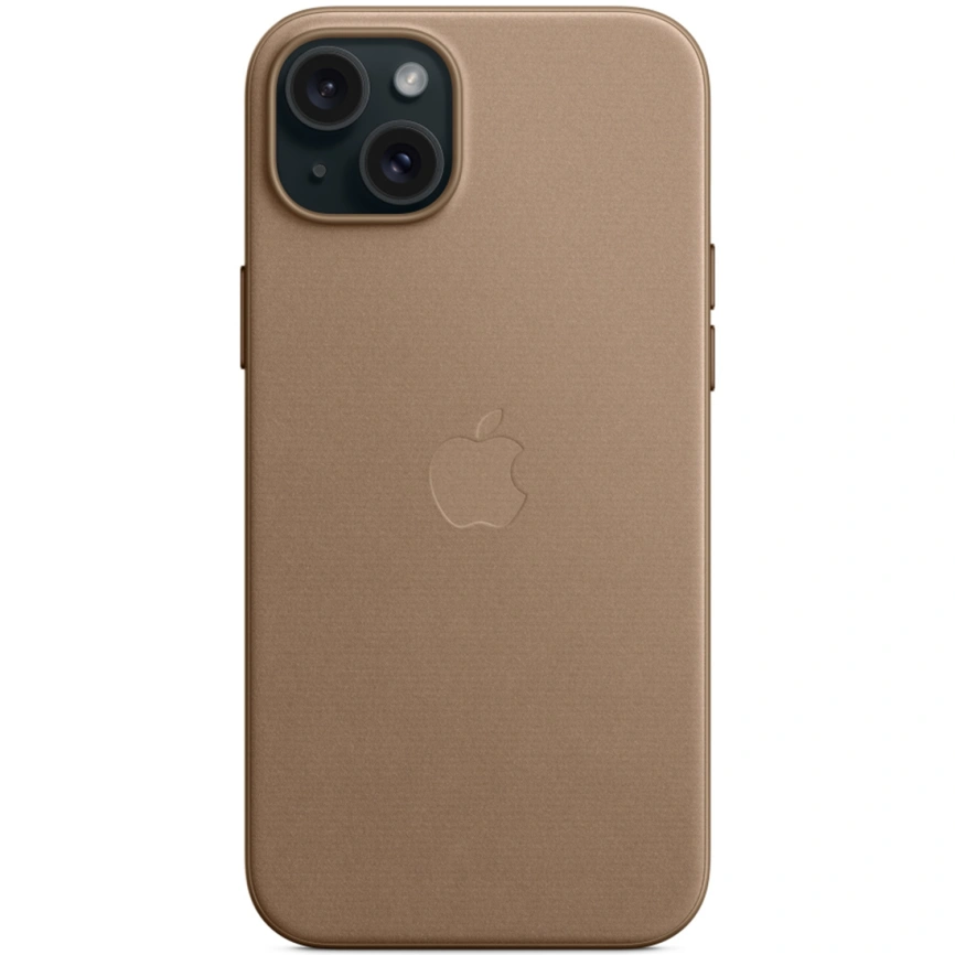 Чехол Apple FineWoven with MagSafe для iPhone 15 Plus Taupe фото 3