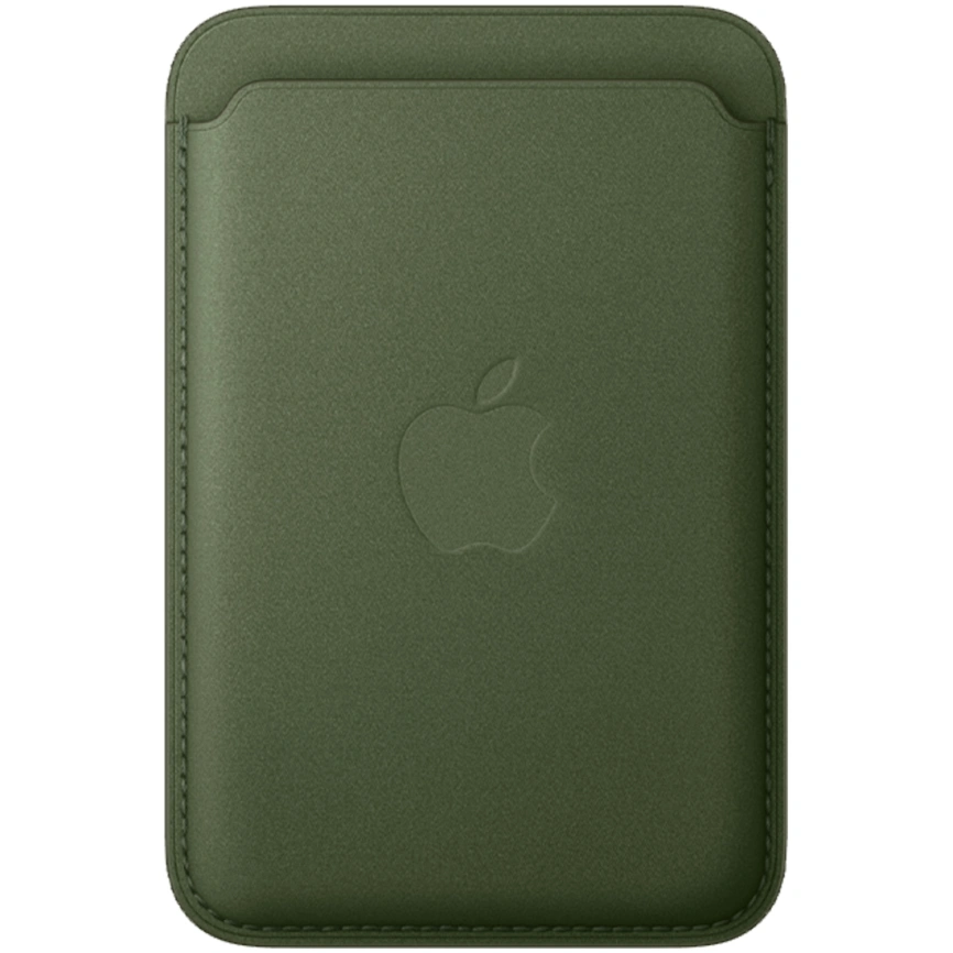 Картхолдер Apple iPhone FineWoven Wallet with MagSafe Moss (MGH74FE) фото 1