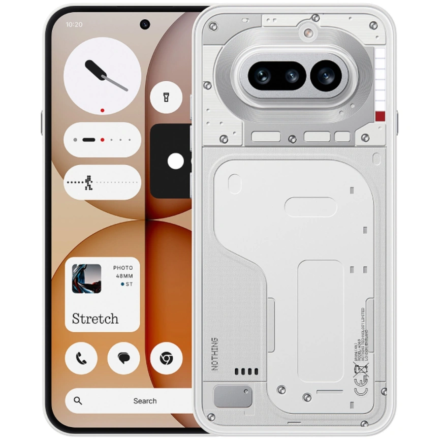 Смартфон Nothing Phone (4A) 12/256Gb White фото 1