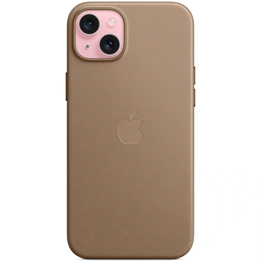 Чехол Apple FineWoven with MagSafe для iPhone 15 Plus Taupe фото 5